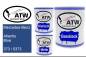 Preview: Mercedes-Benz, Atlantis Blue, 373 / 5373: 1L Lackdose + 1L Klarlack + 500ml Härter - Set, von ATW Autoteile West.